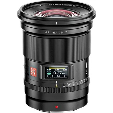 Viltrox Af 16MM F/1.8 Fe Lens (Nikon Z) Fiyatı, 5.0 Puanı İle