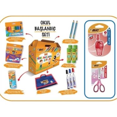 Bic Bıc Okul Başlangıç Seti 10'lu Keçeli Kalem 12'li Fiyatı