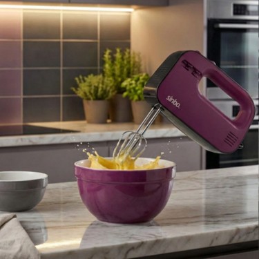 Sinbo 300W El Mikseri Mor Renk 3 Hız Kademesi ile Kolay Fiyatı