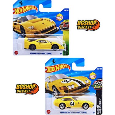 Hot Wheels Ferrari F40 Competizione 15台 Hot Wheels Ferrari F40 Competizione - Ferrari 365 Gtb4 Fiyatı
