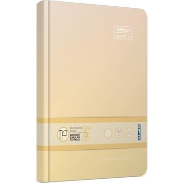 Gıpta Thebook Defter Pastels İplik Dikişli Sert Kapak 20x28 Fiyatı