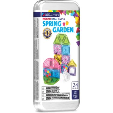 MAGNA-TILES® - Travel Set - Bahar Bahçe Seti Manyetik Fiyatı