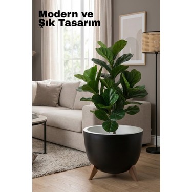 Nandy Home Ufo Model Saksı - 10LT. Saksı - Yuvarlak Modern Fiyatı