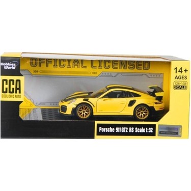 Cca Porsche 911 Gt2 Rs Sarı 1/32 Model Araba Fiyatı