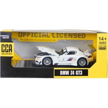 Cca Bmw Z4 Gt3 Beyaz 1/32 Model Araba Fiyatı - Taksit Seçenekleri