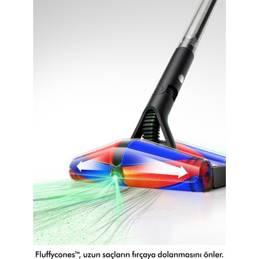 Dyson Pencilvac™ Fluffycones Kablosuz Süpürge Şarjlı Fiyatı