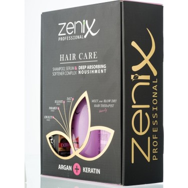 Zenix Hair Care Treatment Argan Keratin Hair Kit Fiyatı