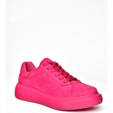 Fox Shoes P602045002 Fuşya Süet Kadın Spor Ayakkabı Sneakers Fiyatı