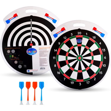 Mubx 4 Oklu Mıknatıslı Profesyonel Dart Seti Çift Yönlü Fiyatı