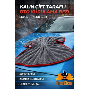 Fine Clean ( 90X60CM ) 600 Gsm Çift Taraflı Biyeli Fiyatı
