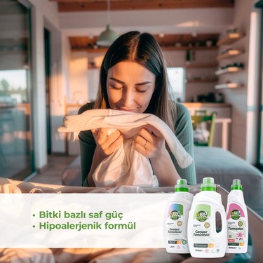 Just Green Organic Bitkisel Çamaşır Yumuşatıcı Lilyum Çiçeği Fiyatı