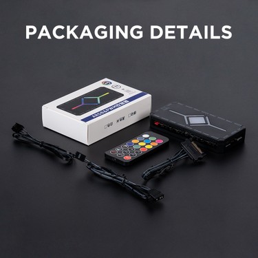 Zoko 9 Port Argb Kumandalı Fan ve Rgb Kontrolcusu Fiyatı