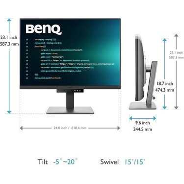 BenQ RD280U 28” 4K+ 3840x2560 3:2 90W USB-C, KVM MoonHalo Fiyatı