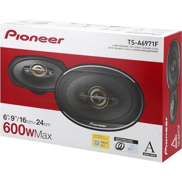 Pıoneer TS-A6971F 600 Watt 6x9 Oval Oto Hoparlör (2li Takım) Fiyatı