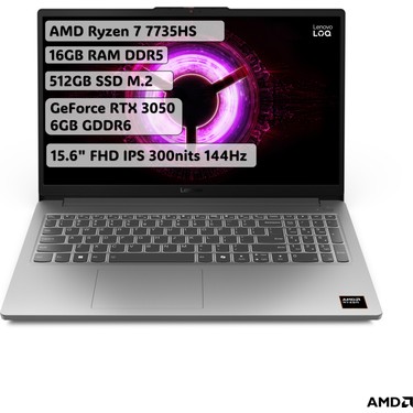 Z31 LENOVO 15.6インチ Ryzen7/SSD 256GB/8GB Lenovo LOQ Essential AMD Ryzen 7 7735HS 16GB 512GB SSD Fiyatı