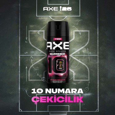 Axe Erkek Deodorant Number 10 Body Spray Limited Edition 150 Fiyatı