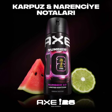 Axe Erkek Deodorant Number 10 Limited Edition 150 ml Fiyatı