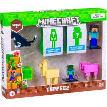 Minecraft 3D Toppeez 8'li Deluxe Figür Seti Seri 2 Model 4 Fiyatı