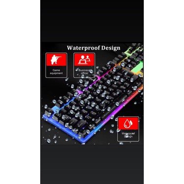Maxgo 3111 Rgb Gaming Klavye Mouse Seti | Oyuncular Için Fiyatı