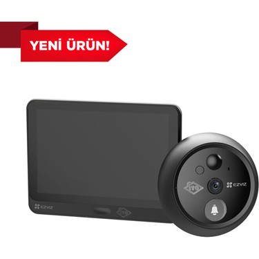 EZVIZ ワイヤレスドアスコープカメラ CP4 1080P Ezviz Cp4 Kablosuz Kapı Dürbünü Görüntüleyicisi Fiyatı