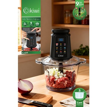 Kiwi Kc 8209 Doğrayıcı Rondo 250-500 ml Turbo Fonksiyonu ile Fiyatı