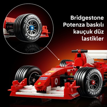 LEGO ® Icons Ferrari F2004 ve Michael Schumacher 11375 - Fiyatı