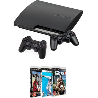 Nintendo Switch PS3 320GB SONY Playstation 3 Slim 320 GB Yenilenmiş (Teşhir) 2 Kol Ps3 Fiyatı