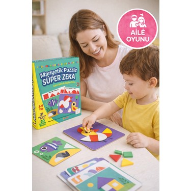 Toyfest Manyetik Puzzle Süper Zeka Oyunu 3+ Yaş Eğitici Fiyatı