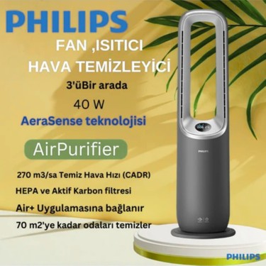 Philips Air Performer 8000 Serisi 3'ü 1 Arada Hava Fiyatı