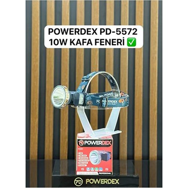 Powerdex PD-5572 Profesyonel Su Geçirmez Kafa Lambası | 10W Fiyatı