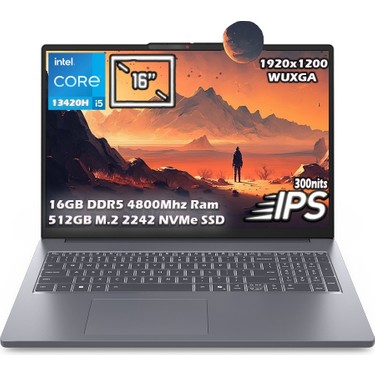 Lenovo Ideapad Slim 3 16IRH10 Intel Core I5 13420H 16GB Ddr5 Fiyatı