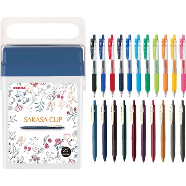 Zebra Sarasa Clip Jel Mürekkepli Roller Kalem Seti 0.5 Mm. Fiyatı