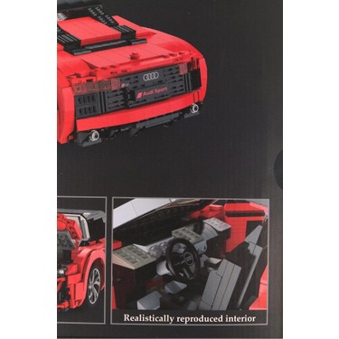 Rastar 1:14 Audi R8 Spyder Model Araba Yapım Seti 1440 Parça Fiyatı