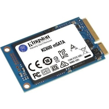 Kingston Kc600 1TB Kapasite mSATA SSD 550 Mb Okuma Hızı 520 Fiyatı