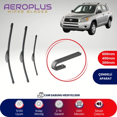 Aeroplus Toyota RAV4 2005-2012 Ön Arka Muz Silecek Takımı Fiyatı
