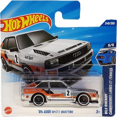 Hot Wheels '84 Audi Sport Quattro - Gray (1/64) 2025 Case Fiyatı