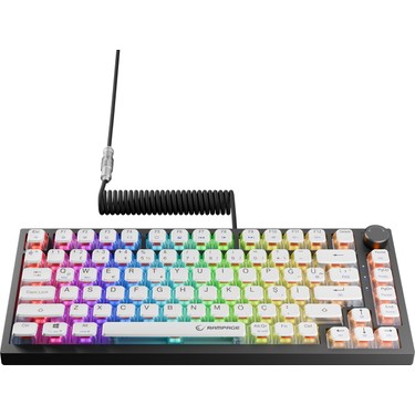 Rampage Zenith PRO V2 Siyah Hot Swap 8000 Hz Gateron Fiyatı