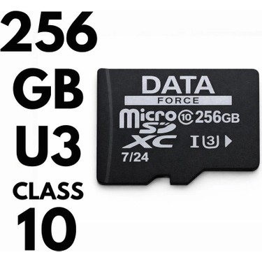 Dataforce 256GB U3 Hafıza Kartı 7/24 Fiyatı - Taksit Seçenekleri