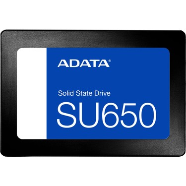 Adata SU650 960GB SATA SSD 500-599 MB/s Okuma 450-599 MB/s Fiyatı