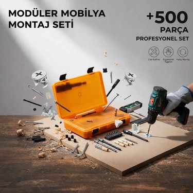 İmt Aksesuar 500 Parça Profesyonel Modüler Mobilya Montaj Fiyatı