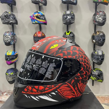 Mts M-801 Snake Full Face Draglax Red Fiyatı - Taksit Seçenekleri