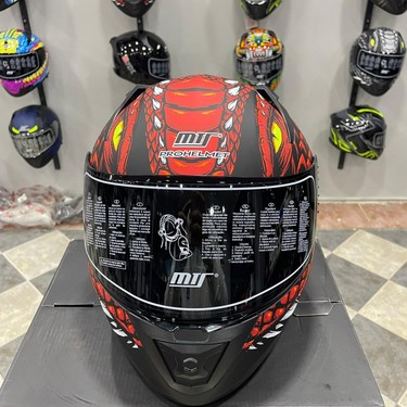Mts M-801 Snake Full Face Draglax Red Fiyatı - Taksit Seçenekleri