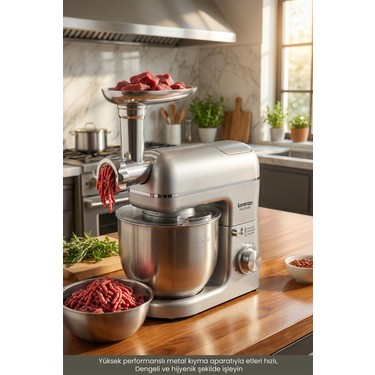 Lorenzo Multichef Stand Mixer 3in1 Hamur Yoğurma Blender Et Fiyatı