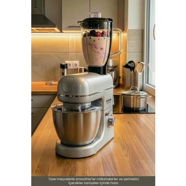 Lorenzo Multichef Stand Mixer 3in1 Hamur Yoğurma Blender Et Fiyatı