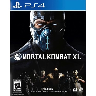Mortal Kombat Xl Ps4 Standard [playstation 4] CD Oyun Tehşir Fiyatı