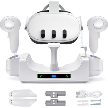 Cosmostech Meta Quest 3/3s Uyumlu Şarj Istasyonu – Vr Gözlük Fiyatı
