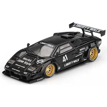Mini Gt 1081 1/64 Lamborghini Countach Lb-Works Black - Fiyatı