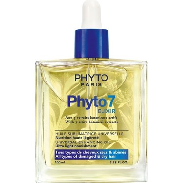 Phyto 7 Elixir Oil 100 ml Sarı Renkli Saç Bakım Yağı Tüm Saç Fiyatı