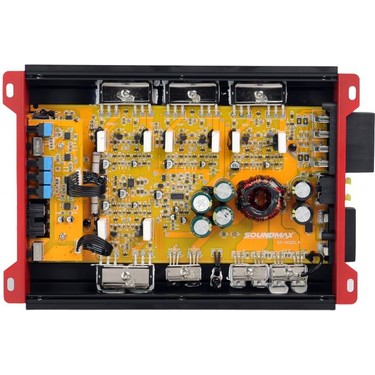 Soundmax SX-N300.4 Amfi 4 Kanal Class Ab Amplifikatör Fiyatı