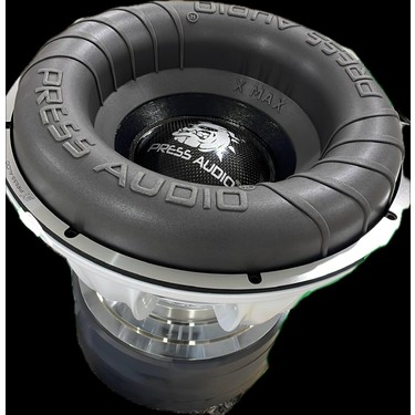 PRESS AUDİO 38 cm Spl Subwoofer Xmax 9000 Rms Yassı Fiyatı